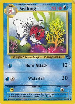 Pokémon Single Card: Jungle English 046 Seaking
