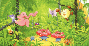 Pokémon Postcard: Southern Islands "Jungle" 1999 Illustrated by Naoya Kimura