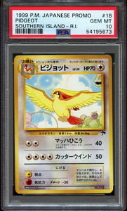 Pokémon PSA Card: 1999 Pokémon Japanese Southern Island Pidgeot PSA 10 Gem Mint 54195673