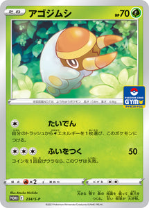 Pokémon Single Card: S-P Sword & Shield Promotional Card Japanese 234 Grubbin