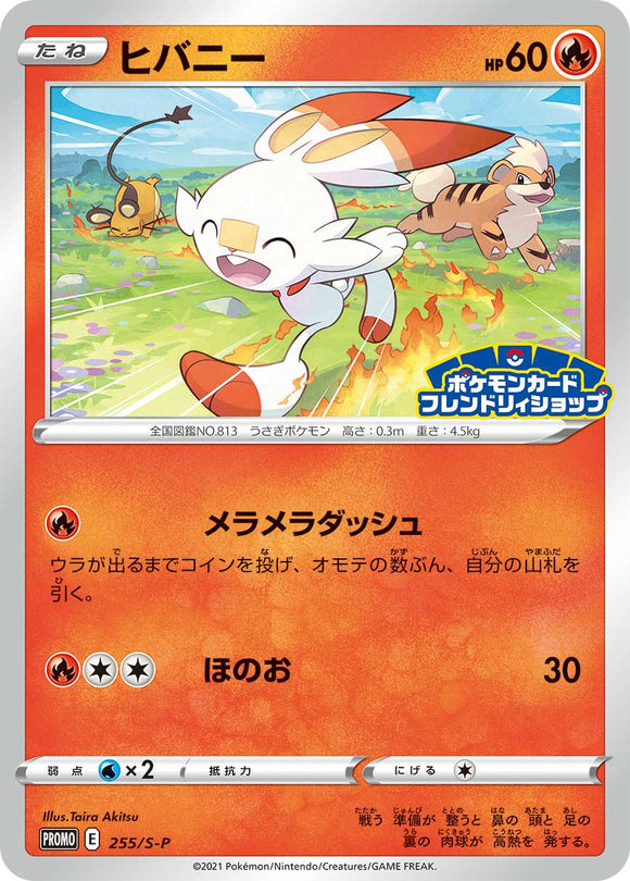 Pokémon Single Card: S-P Sword & Shield Promotional Card Japanese 255