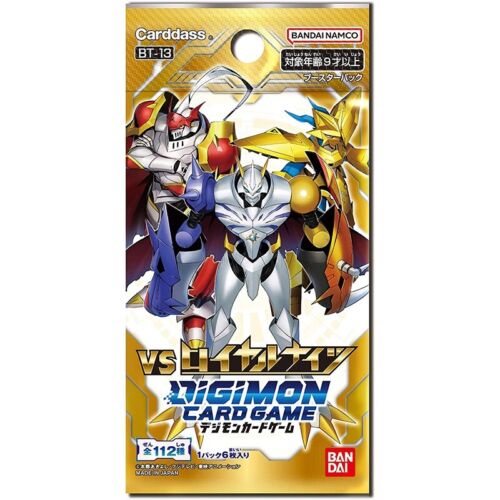 Digimon Japanese Booster Pack: BT-13 VS Royal Knights