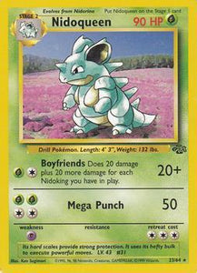 Pokémon Single Card: Jungle English 023 Nidoqueen