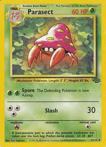 Pokémon Single Card: Jungle English 041 Parasect