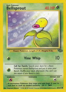 Pokémon Single Card: Jungle English 049 Bellsprout