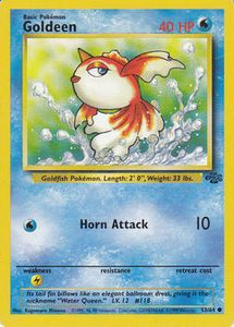 Pokémon Single Card: Jungle English 053 Goldeen