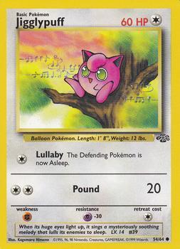 Pokémon Single Card: Jungle English 054 Jigglypuff