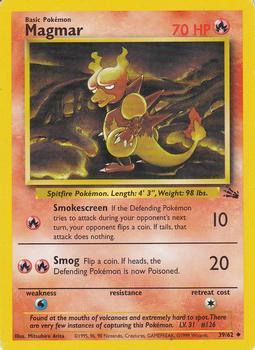 Pokémon Single Card: Fossil English 039 Magmar