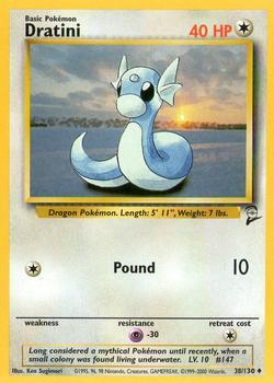 Pokémon Single Card: Base Set 2 English 038 Dratini
