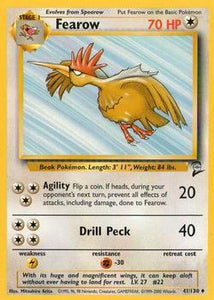 Pokémon Single Card: Base Set 2 English 041 Fearow