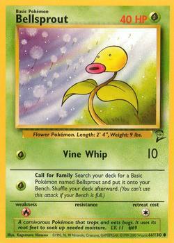 Pokémon Single Card: Base Set 2 English 066 Bellsprout