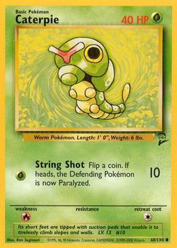 Pokémon Single Card: Base Set 2 English 068 Caterpie