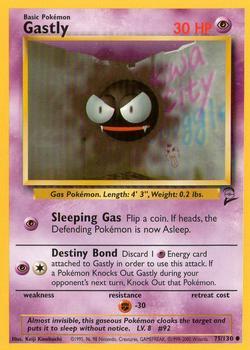 Pokémon Single Card: Base Set 2 English 075 Gastly