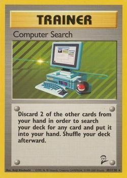 Pokémon Single Card: Base Set 2 English 101 Computer Search