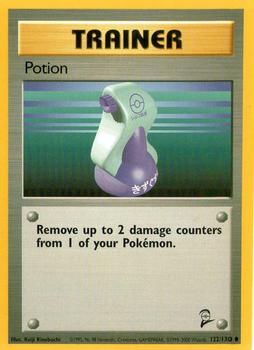 Pokémon Single Card: Base Set 2 English 122 Potion