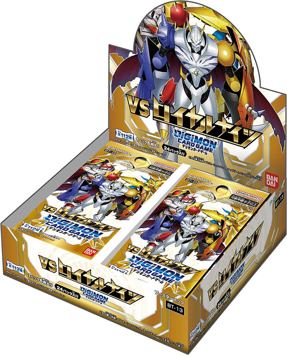 Digimon Japanese Booster Box: BT-13 VS Royal Knights