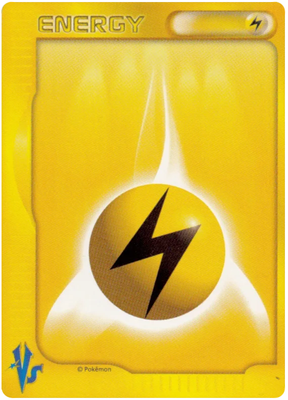 146 Lightning Energy Pokémon VS expansion Japanese Pokémon card