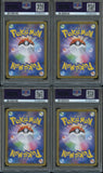 Pokémon PSA Card: 2021 Pokémon Japanese 25th Anniversary Collection Pikachu V-UNION Set of 4 PSA 10 & PSA 9