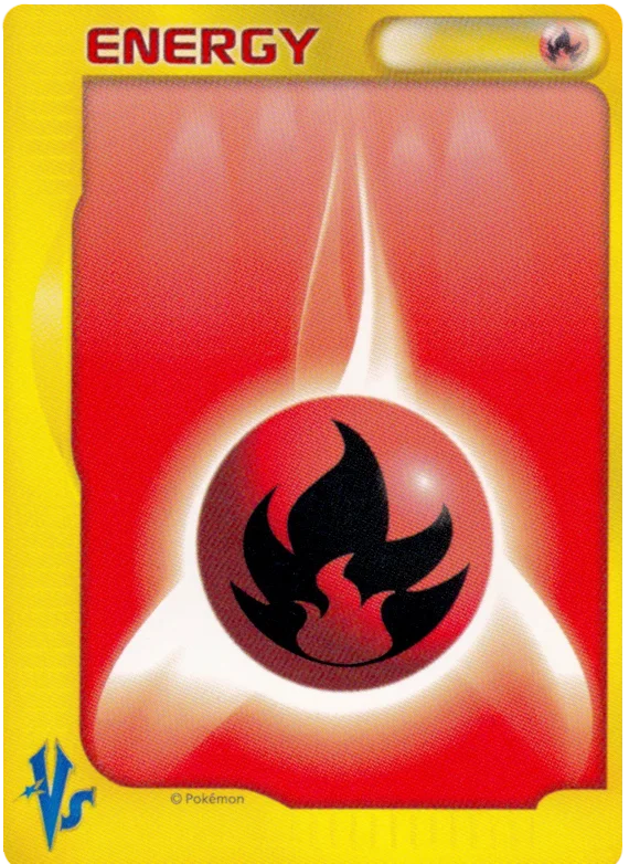 144 Fire Energy Pokémon VS expansion Japanese Pokémon card