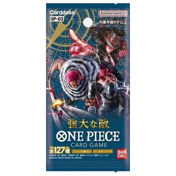 One Piece Japanese Booster Pack: OP-03 Mighty Enemies
