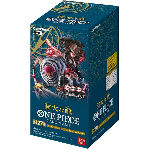 One Piece Japanese Booster Box: OP-03 Mighty Enemies
