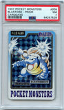 Pokémon PSA Card: 1997 Pokémon Japanese Bandai Carddass Blastoise Prism PSA 7 Near Mint 64297528